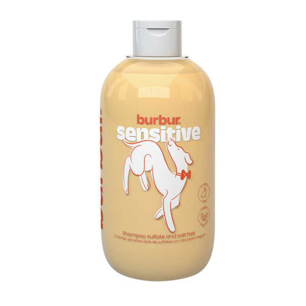champú sensitive burbur para piel sensibles 400 ml
