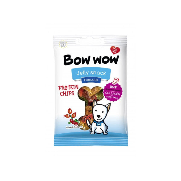 Chips de colágeno Bow Wow 60g para perros