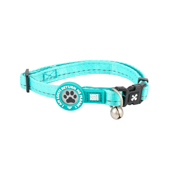 Collar Smart ID Matrix 2.0 Turquoise Max & Molly para gatos