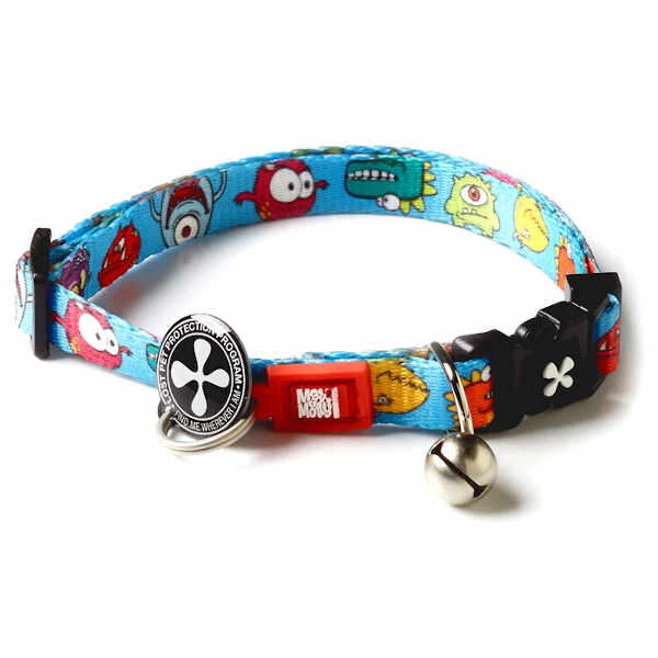 Collar Gotcha Smart ID Little Monsters Max & Molly para gatos