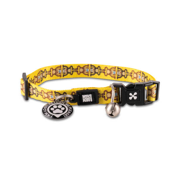 Collar Gotcha Smart ID Monkey Maniac Max & Molly para gatos