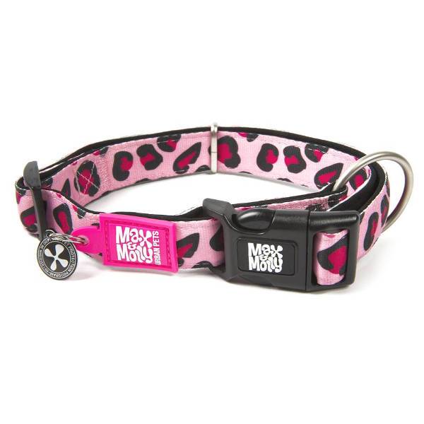 Collar Gotcha Smart ID Leopard Pink Max & Molly para perros