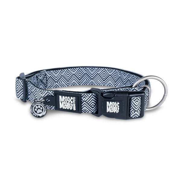 Collar Gotcha Smart ID Mykonos Black Max & Molly para perros
