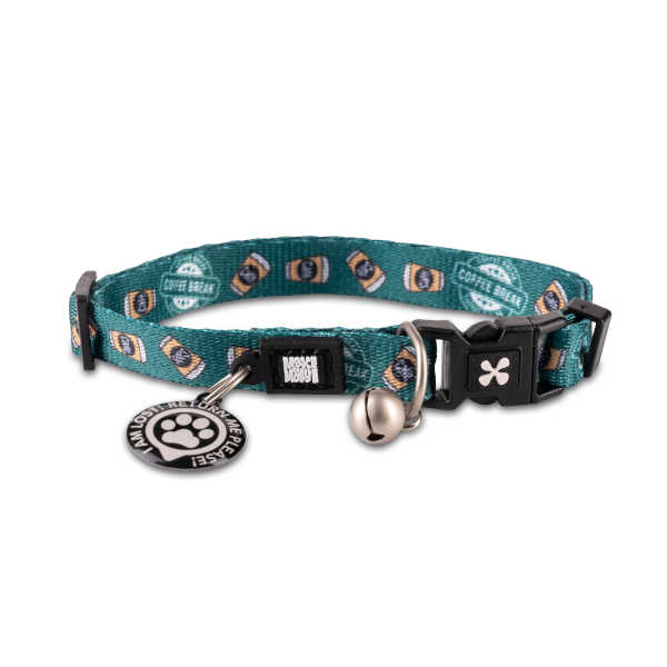 Collar Gotcha Smart ID Coffe Break Max & Molly para gatos