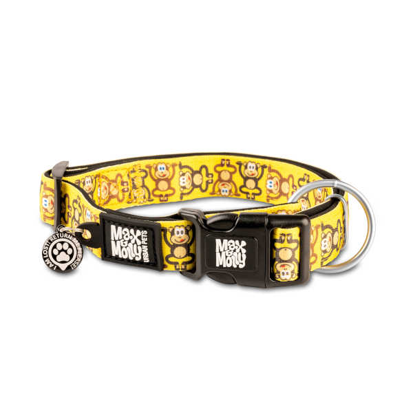 Collar Gotcha Smart ID Monkey Maniac Max & Molly para perros