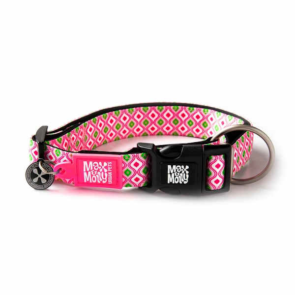 Collar Gotcha Smart ID Retro Pink Max & Molly para perros