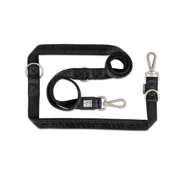 Correa multifunción Matrix 2.0 Black de Max & Molly para perros