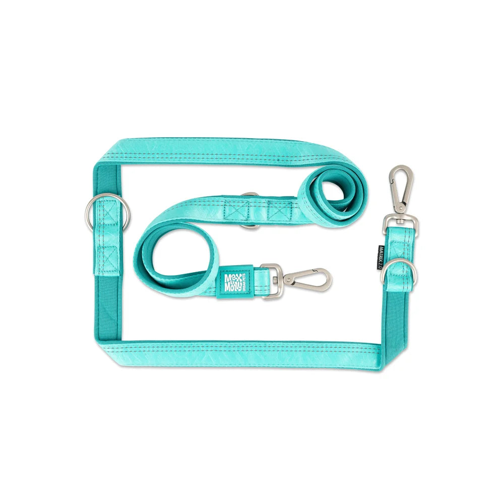 Correa multifunción Matrix 2.0 Turquoise durante el paseo