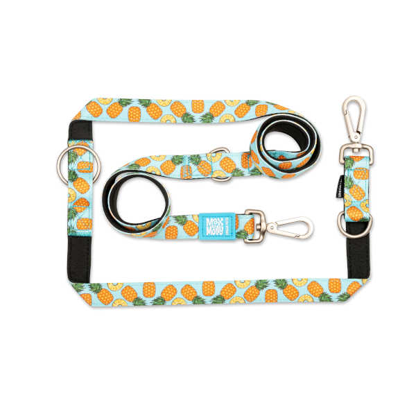 Correa Multifunción Sweet Pineapple Max & Molly para perros