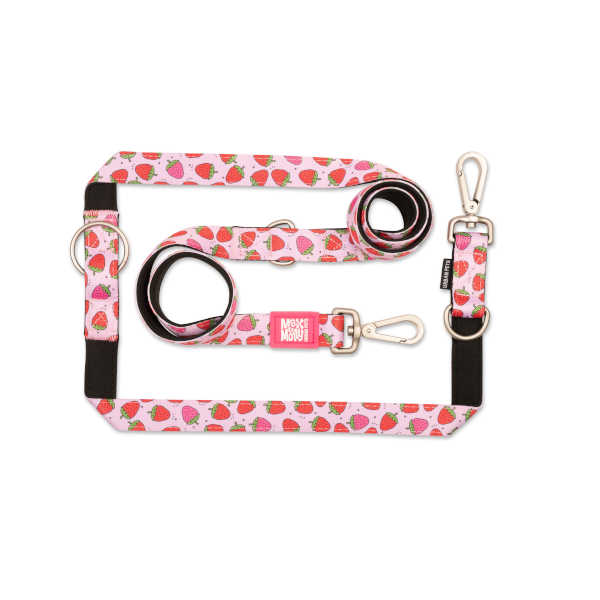 Correa Multifunción Strawberry Dream Max & Molly para perros