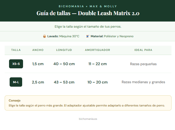 Double Leash - Matrix 2.0 Black