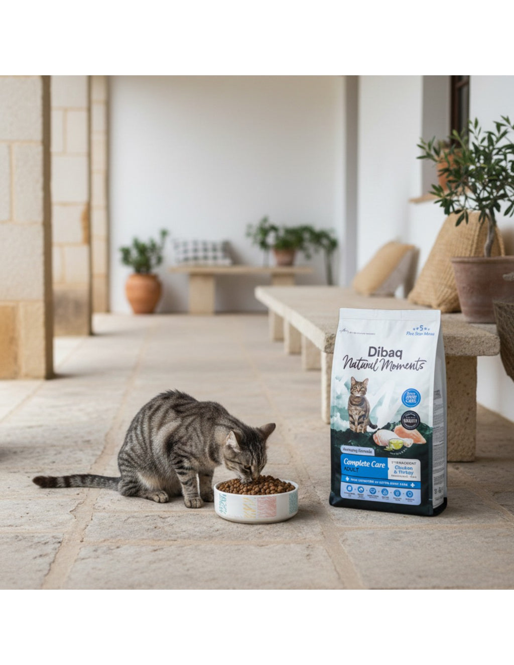 Dibaq Natural Moments 5 Star Complete Care para gatos adultos y mayores de 7 años