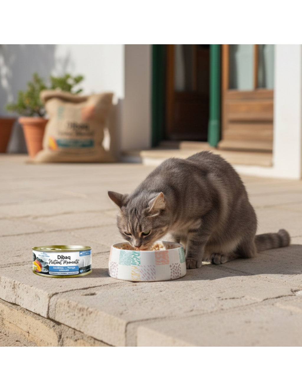 Dibaq Natural Moments 5 Star Sardinas con Mango para gatos adultos/ esterilizados