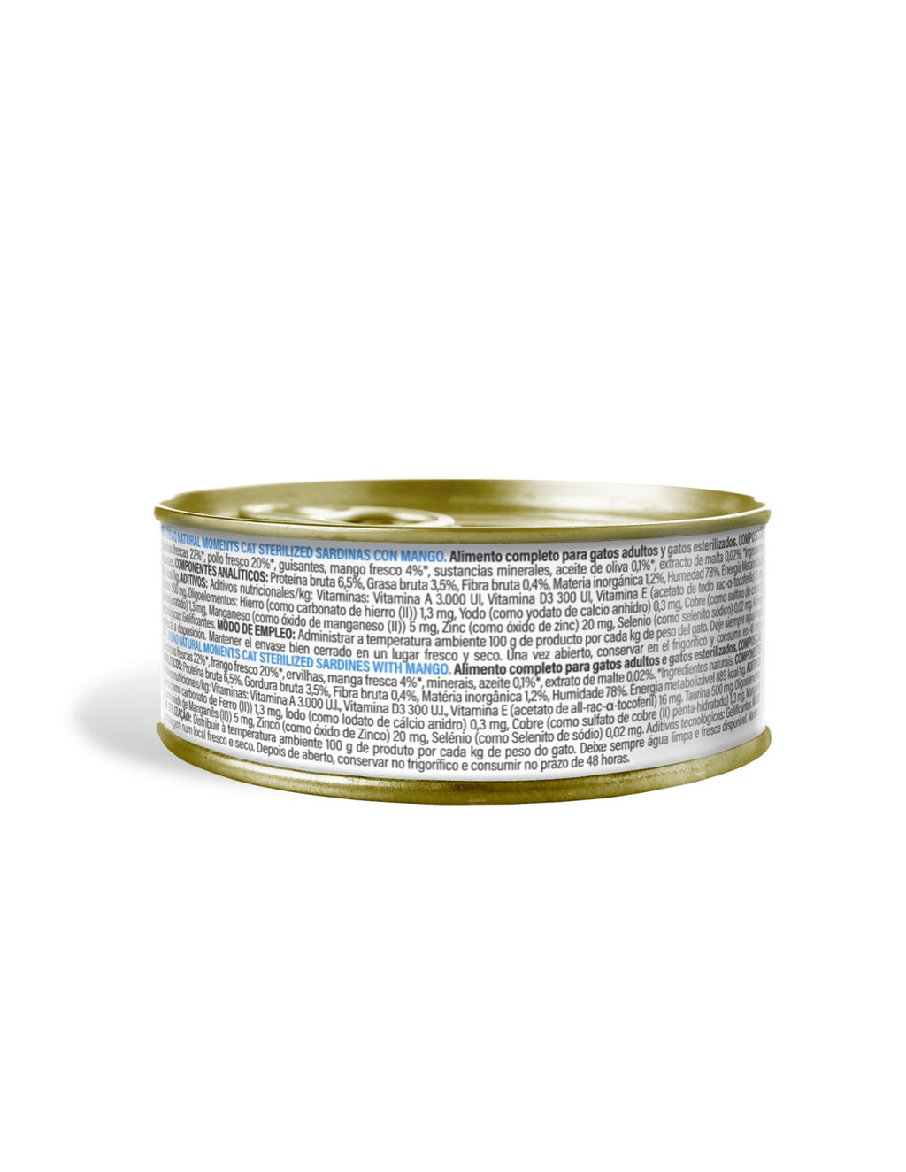 Dibaq Natural Moments 5 Star Sardinas con Mango para gatos adultos/ esterilizados
