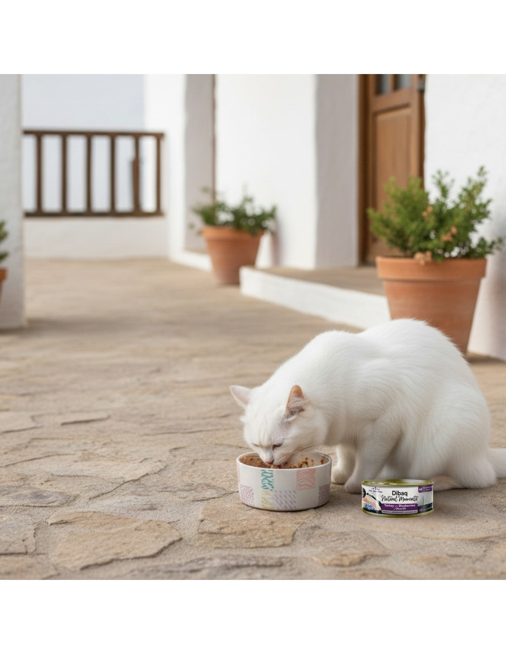 Dibaq Natural Moments 5 Star Pavo con Arándanos para gatos adultos/ esterilizados