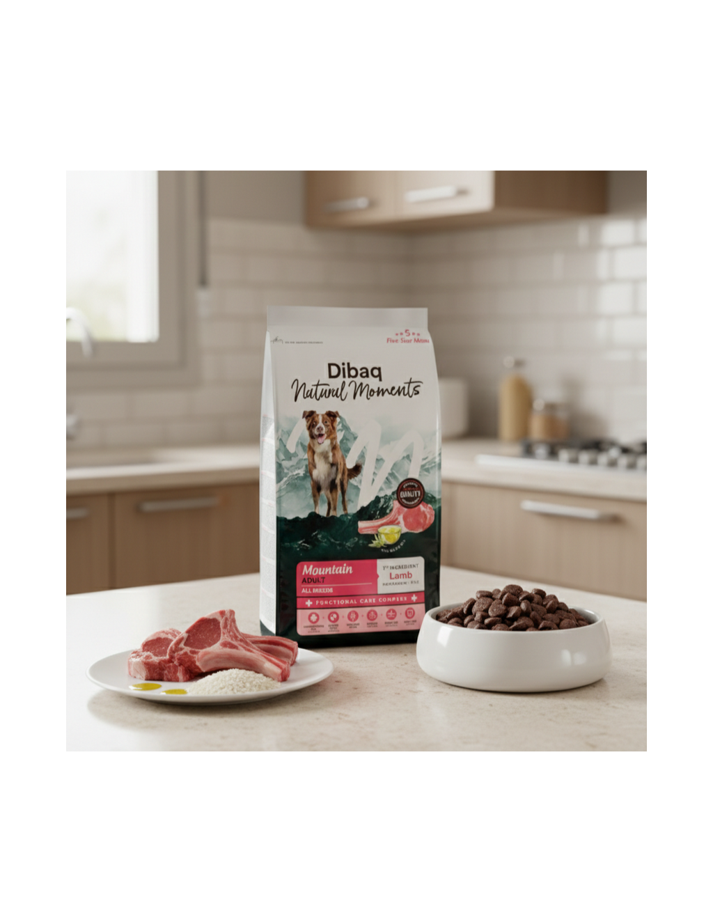 Dibaq Natural Moments 5 Star Mountain para perros adultos