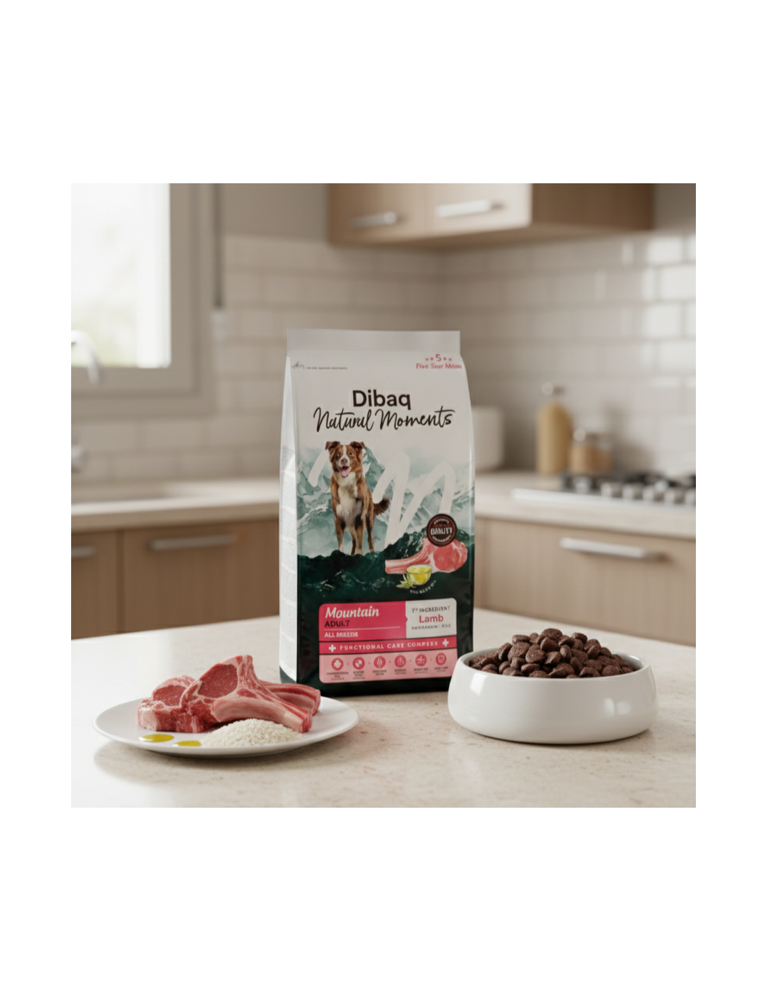 Dibaq Natural Moments 5 Star Mountain para perros adultos