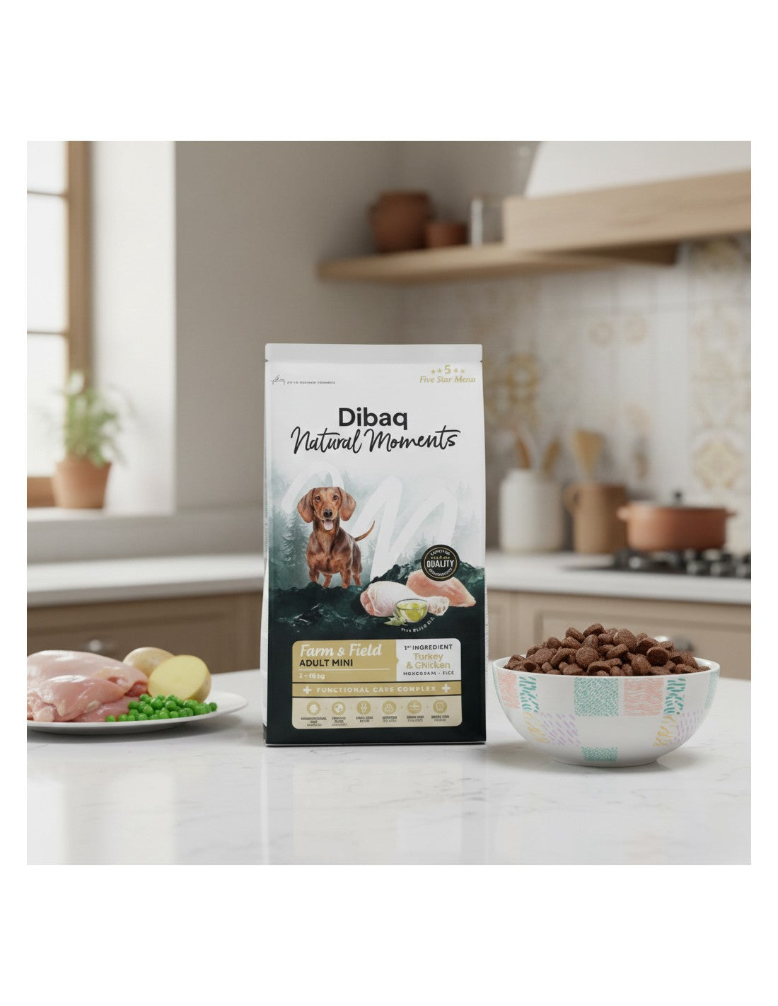 Dibaq Natural Moments 5 Star para perros adultos razas pequeñas
