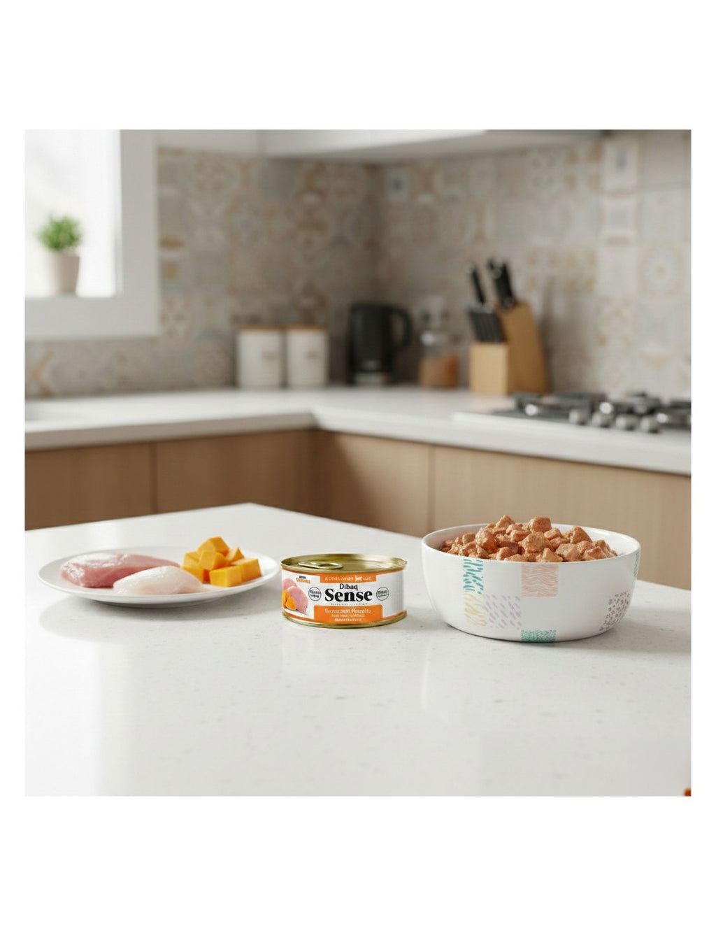 Dibaq Sense Lata Pavo con Calabaza para gatos esterilizados