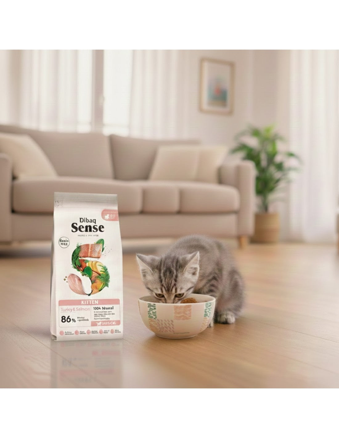 Dibaq Sense Grain Free Kitten para gatos jóvenes
