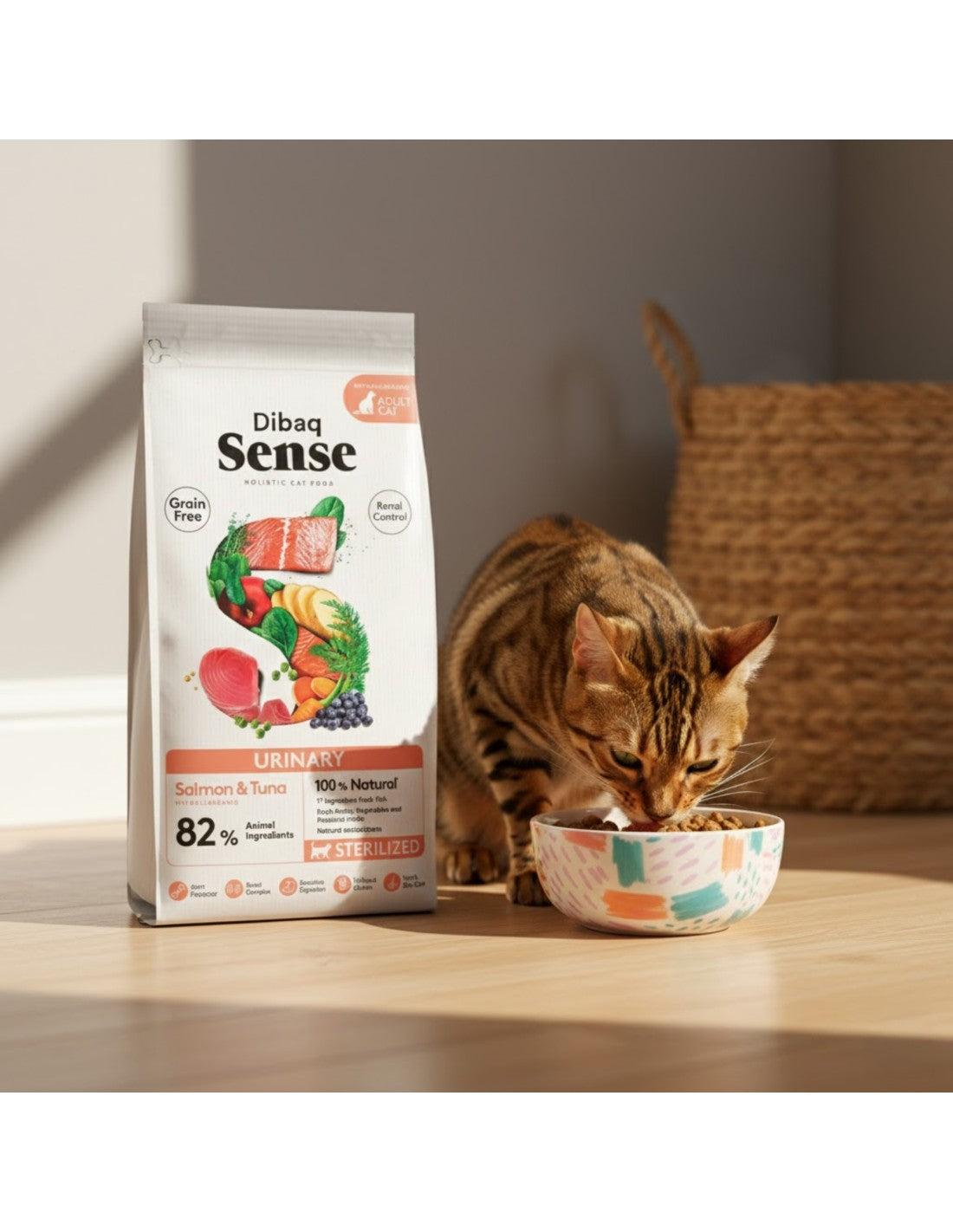 Saco Dibaq Sense Urinary con salmón y atún
