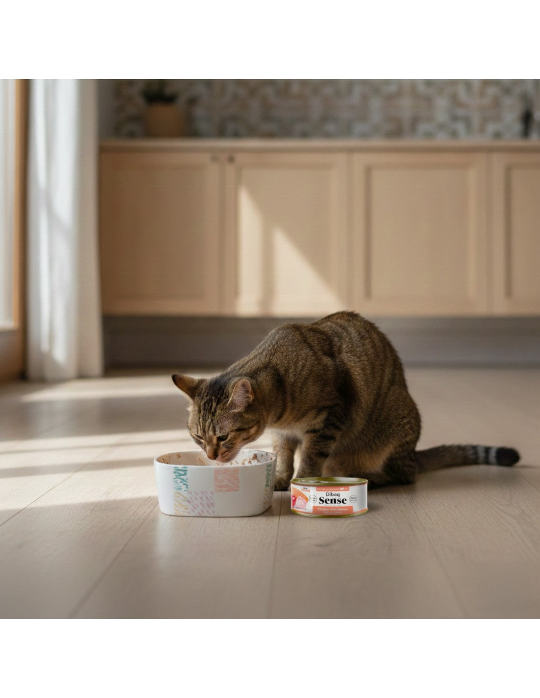 Dibaq Sense Lata Pollo con Salmón para gatos