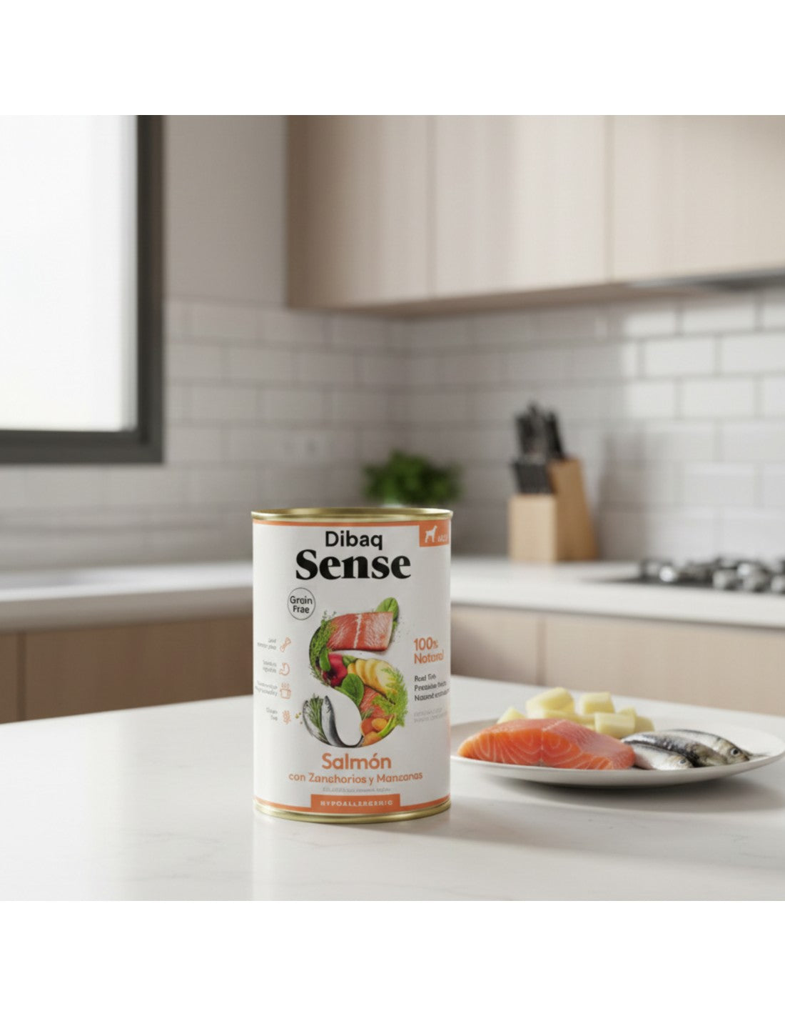Dibaq Sense Lata Salmón para perros adultos