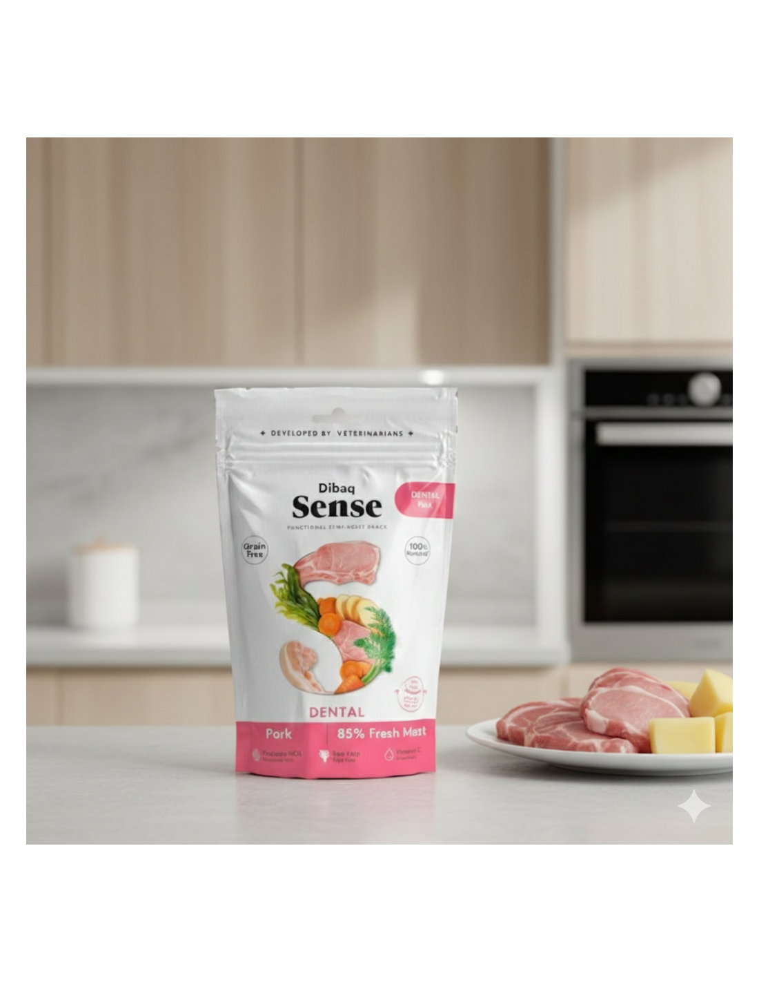 Dibaq Sense Snack Dental Cerdo para perros