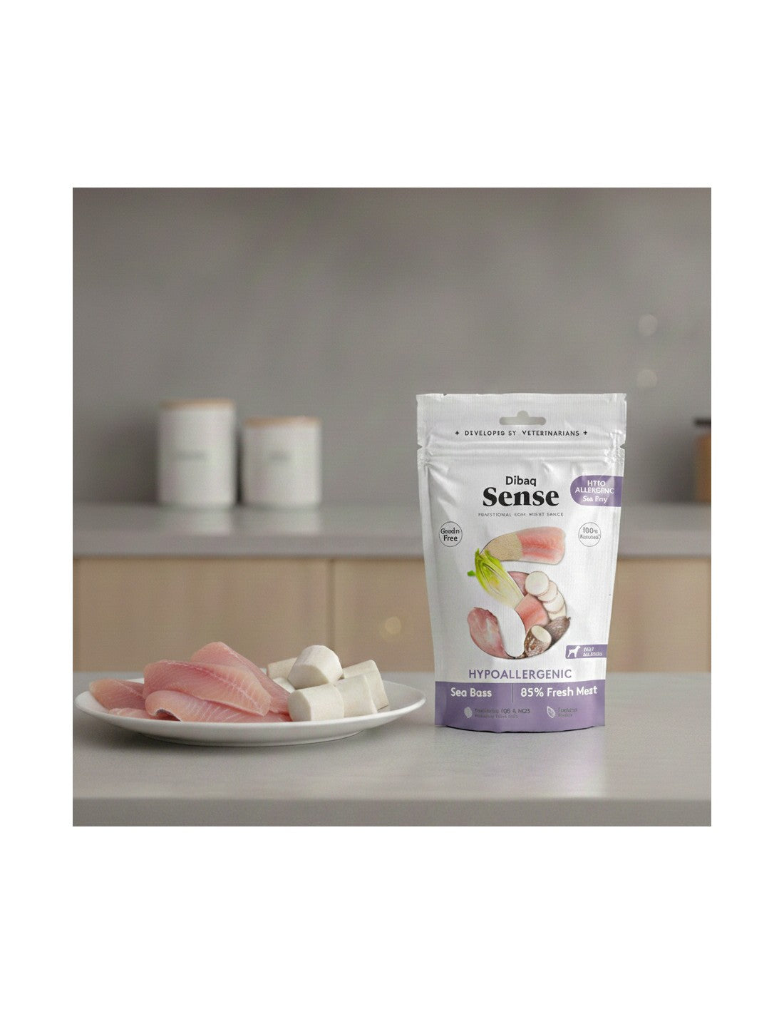 Dibaq Sense Snack Hypoallergenic Lubina para perros