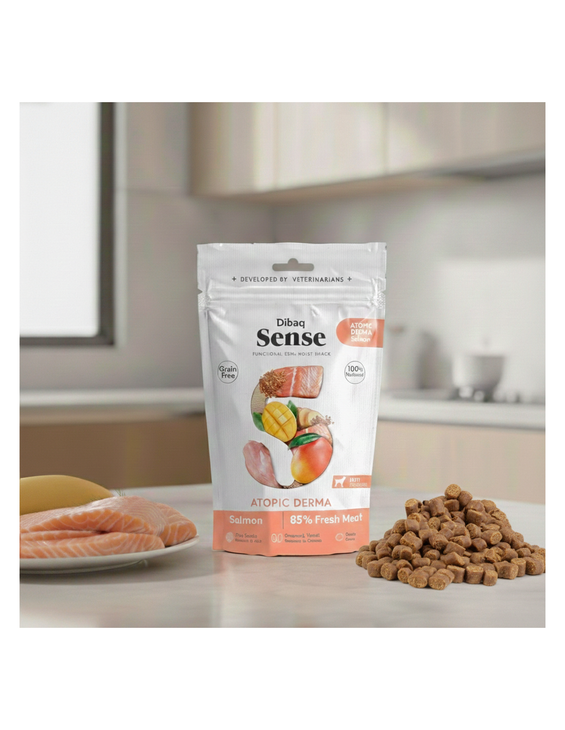 Dibaq Sense Snack Piel Atópica Salmón para perros