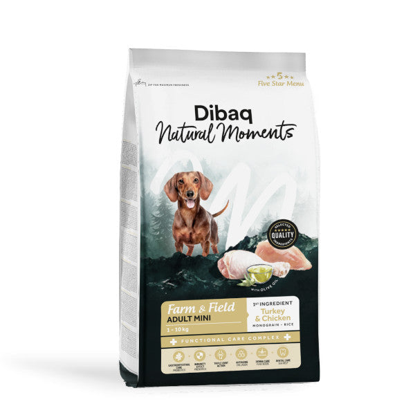 Dibaq Natural Moments 5 Star para perros adultos razas pequeñas