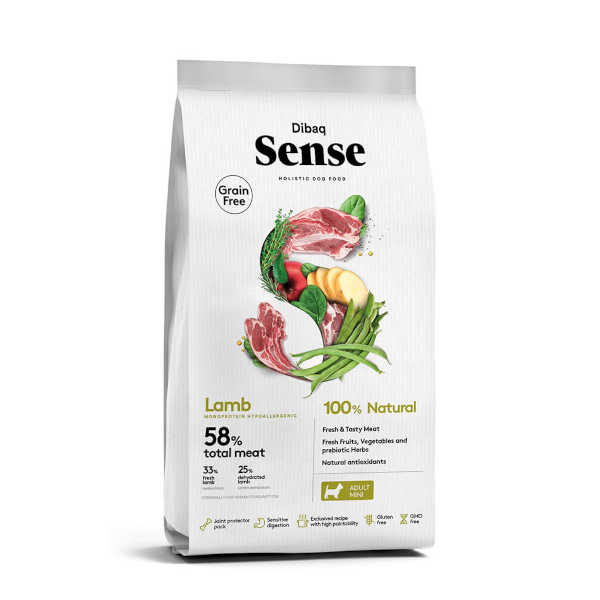 Dibaq Sense Cordero raza mini para perros adultos