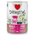 Disugual cerdo y manzana comida húmeda para perros