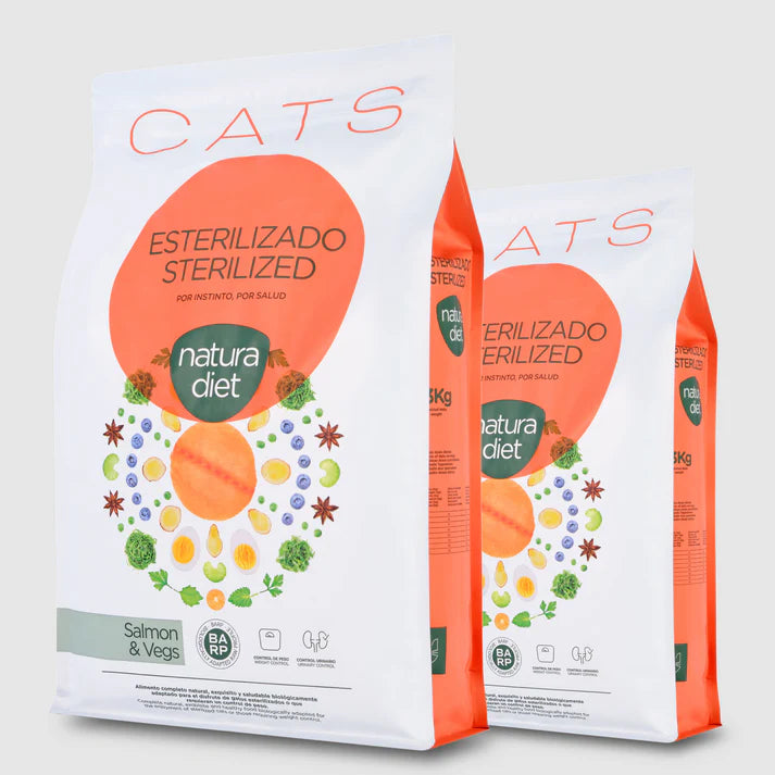 Natura Diet Cat Sterilized Salmon