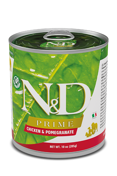 Farmina N&D Prime Dog Húmedo — Pollo y Granada Adult