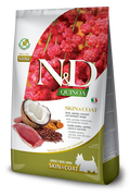 Farmina N&D Quinoa Dog Skin & Coat — Pato, Coco y Cúrcuma