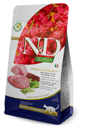Farmina N&D Quinoa Cat Weight Management — Cordero, Brócoli y Espárragos