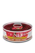 Farmina N&D Quinoa Cat Húmedo — Skin & Coat Codorniz y Coco 80g