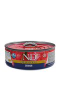 Farmina N&D Quinoa Cat Húmedo — Senior Cordero 80g