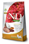 Farmina N&D Quinoa Dog Skin & Coat — Codorniz, Coco y Cúrcuma