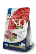 Farmina N&D Quinoa Dog Weight Management — Cordero, Brócoli y Espárragos