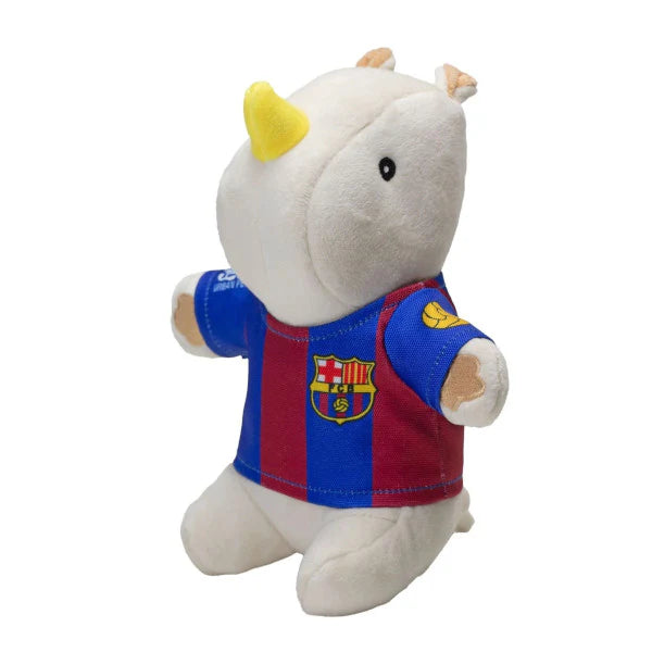 Peluche Rinoceronte de Futbol club Barcelona