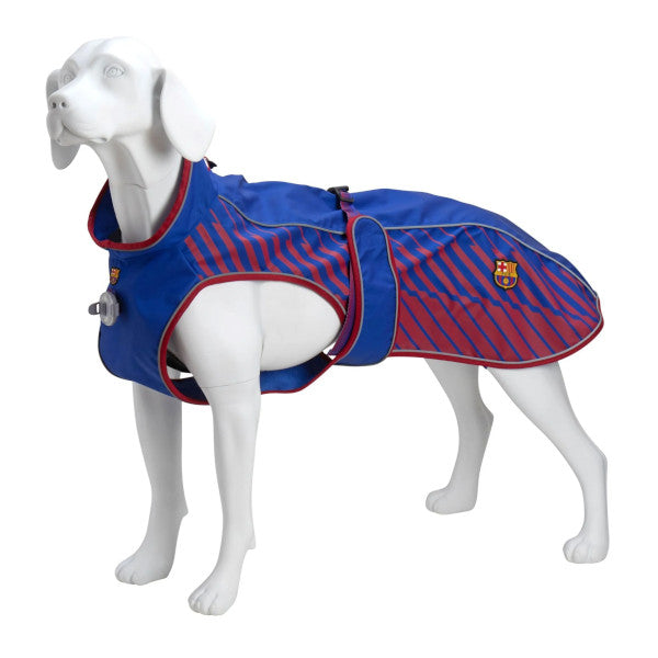 Raincoat FC Barcelona para perros
