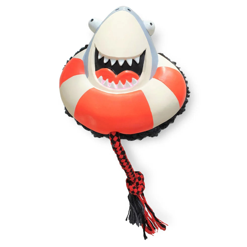 Peluche Snuggle Frenzy the Shark Max & Molly para perros
