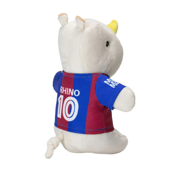 Peluche Rinoceronte de Futbol club Barcelona