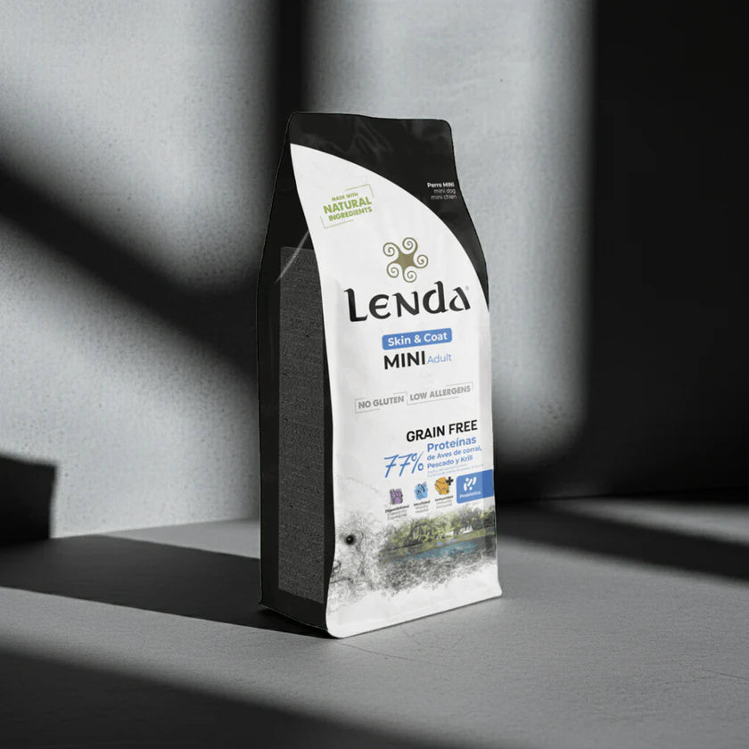 Lenda Mini Hypoallergenic Skin & Coat Grain Free - Pienso para Perros Pequeños