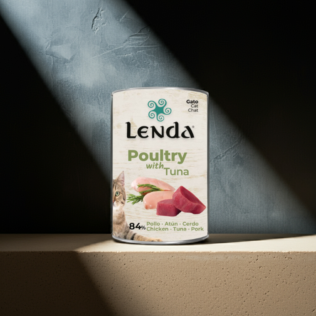 Lenda Paté Pollo, Buey y Arándanos - Comida Húmeda para Gatos