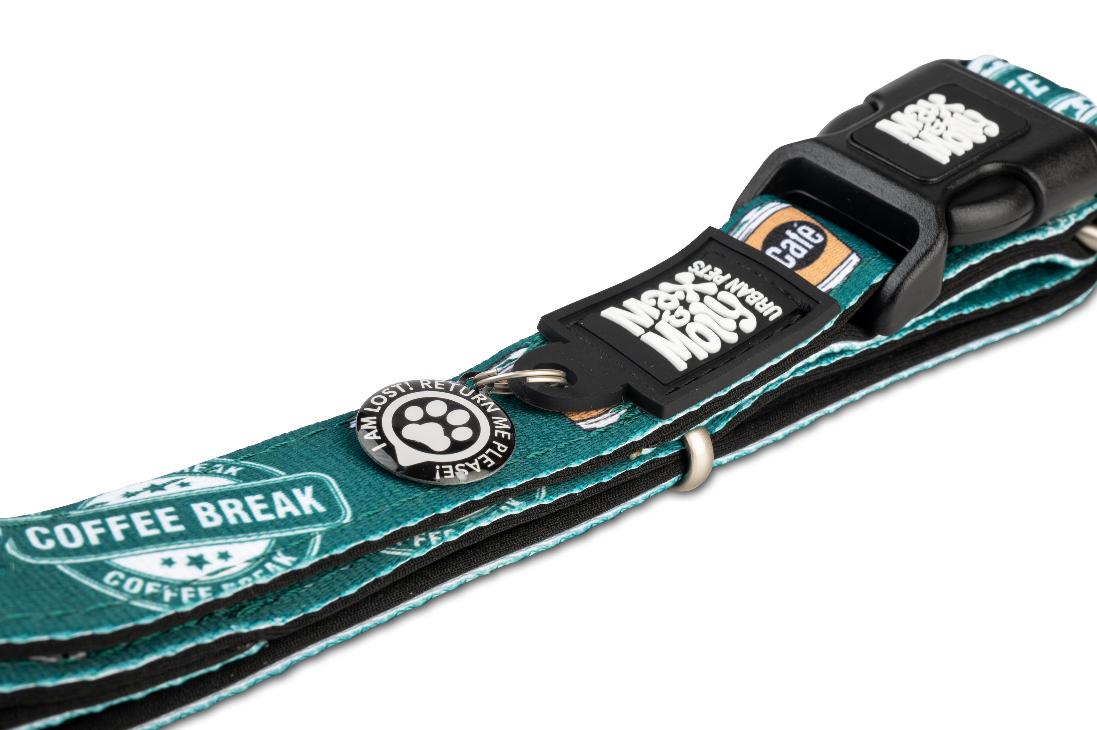 Collar Gotcha Smart ID Coffee Break Max & Molly para perros - imagen 3