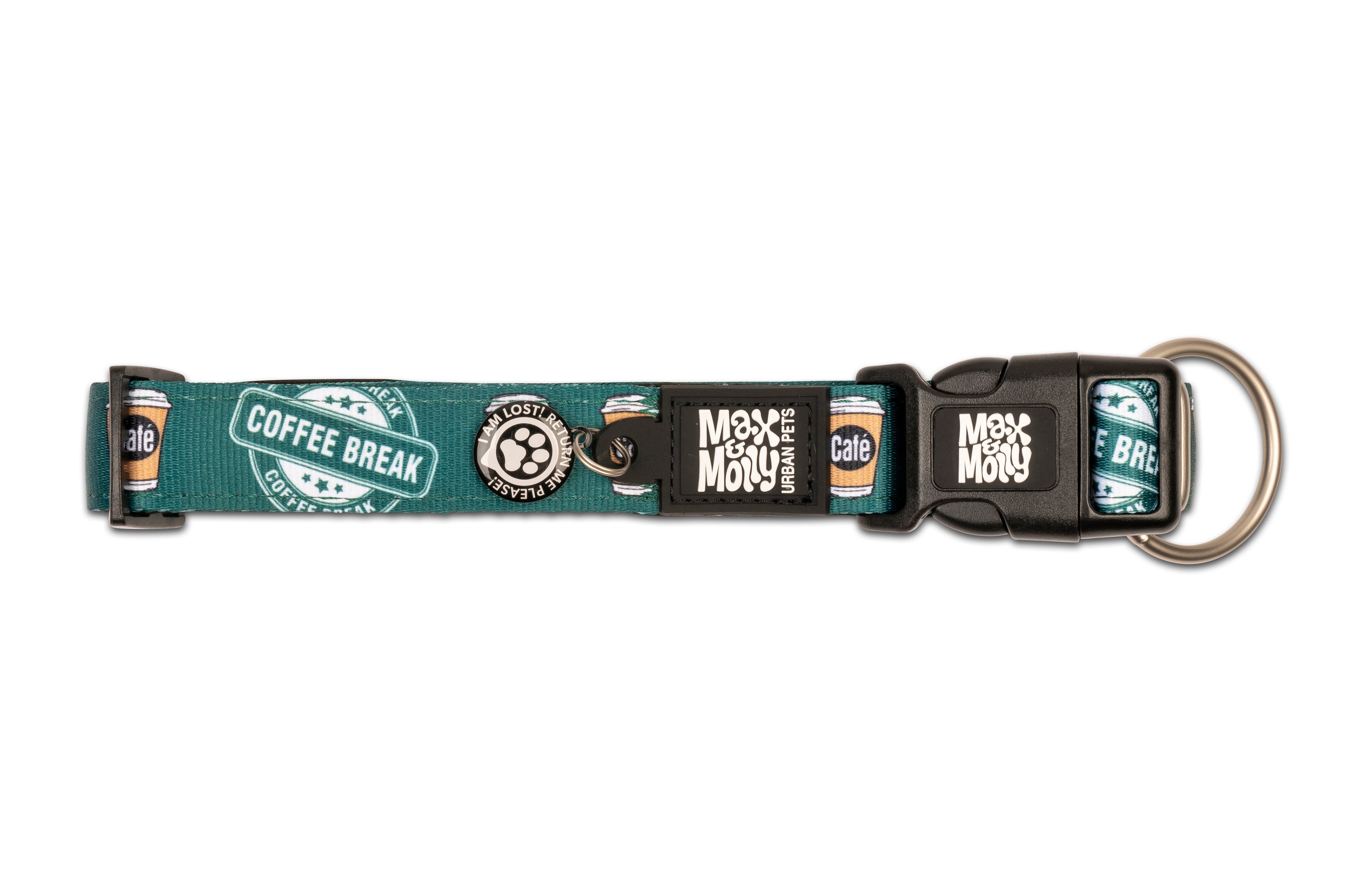 Collar Gotcha Smart ID Coffee Break Max & Molly para perros - imagen 4