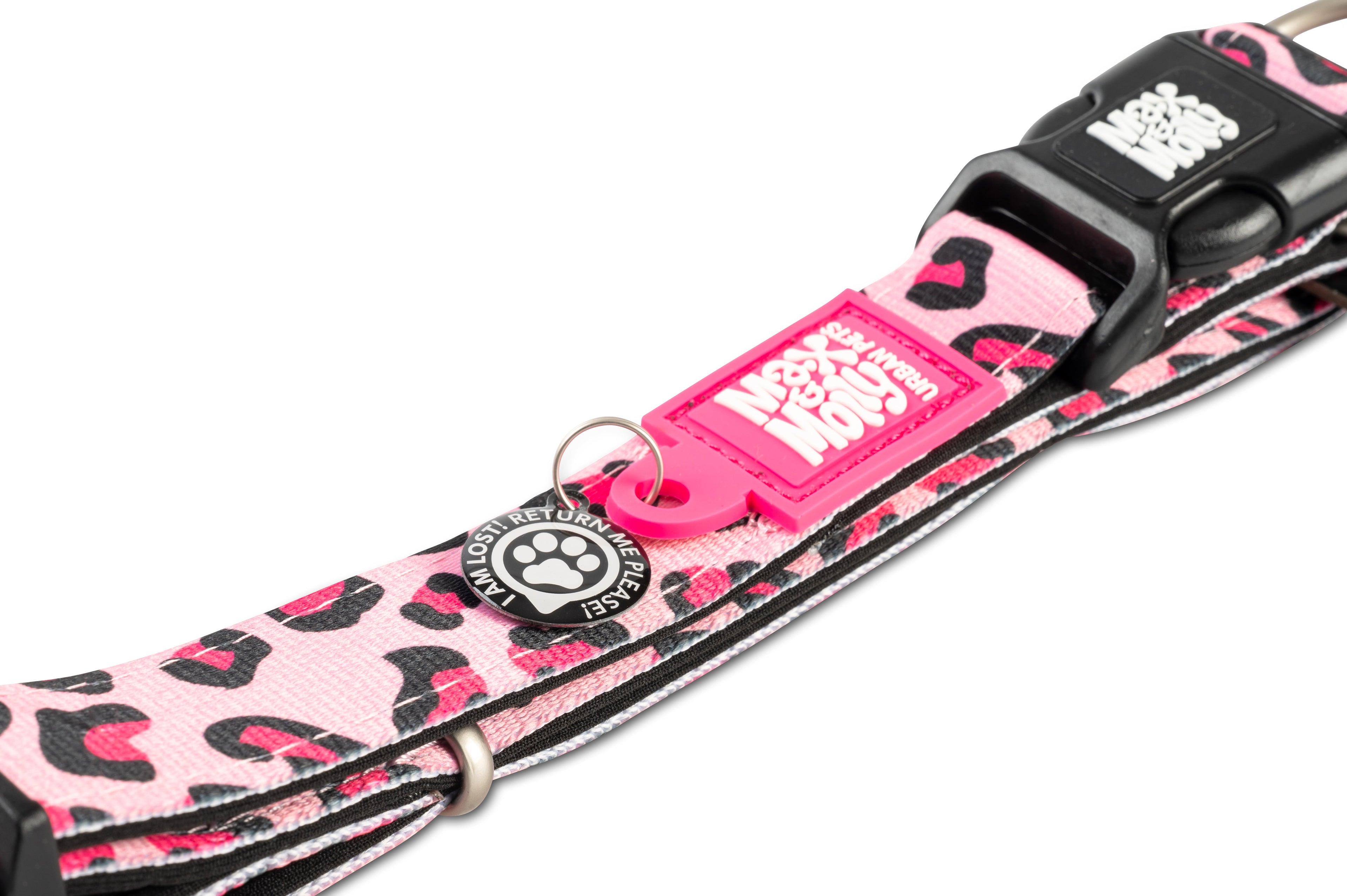Collar Gotcha Smart ID Leopard Pink Max & Molly para perros - imagen 3